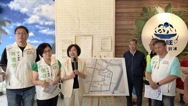 4450萬汰換大里內元路老舊管線  立委何欣純：讓鄉親早日享有穩定安全用水