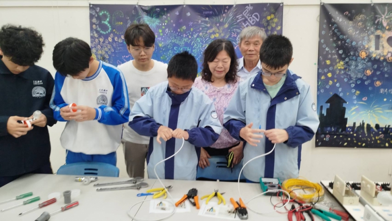 有錢也請不到水電師傅！哲毅機電全額贊助經費   新竹市三民國中「水電維修班」暑期開課