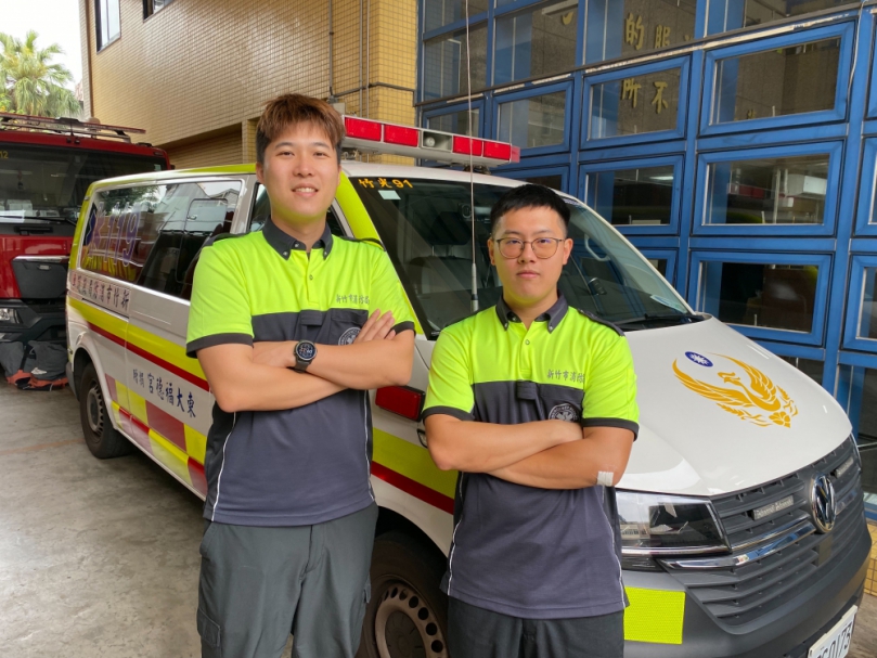 婦女噎食險喪命   新竹市消防跨分隊合力成功救回