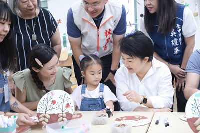 台中龍井親子館開幕實現「區區親子館」共創在地幸福