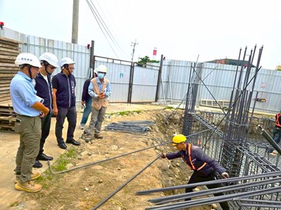 中市清水高美濕地新建公廁力拚提前完工
