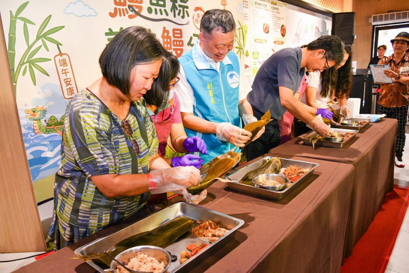 端午國道飄鰻魚香！漁業署推創新鰻魚粽搶攻節慶市場