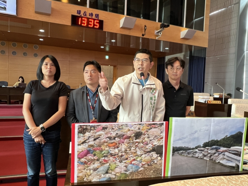 民進黨台中市議員周永鴻、張家銨爭取校園廚餘處理費獨立編列  教育局長蔣偉民承諾116年度編列專款