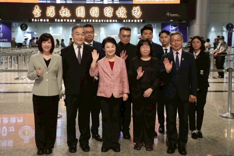 台中市長盧秀燕率團訪歐啟程  三大任務聚焦民主交流、城市治理與經貿合作