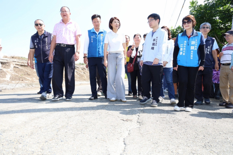 許縣長率隊會勘南投市14項地方建設簽核逾2,100萬元經費　 傾聽民意解決民瘼 打造安全宜居生活環境