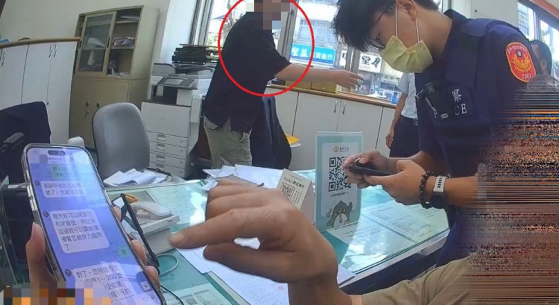「美化金流」是話術! 男為貸款險淪人頭帳戶  豐原警銀聯手及時揭穿騙局