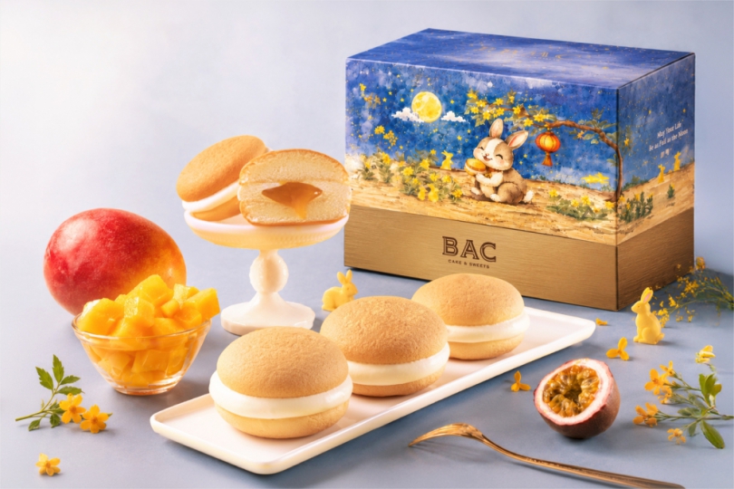 挑戰中秋傳統月餅！BAC雙禮盒限定登場，芒果百香雪芙蕾、精品手工曲奇「雙重口感」一次滿足挑剔味蕾