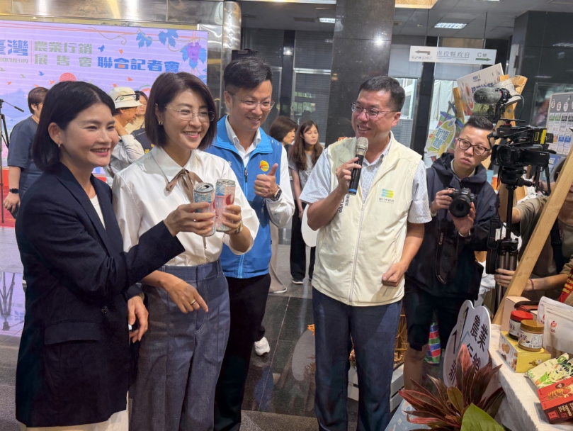 中臺灣農業行銷展售會今暖場   新竹市產發處長嚴翊琦力推「竹風好市」