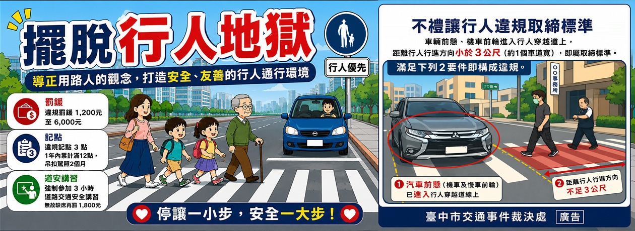 擺脫行人地獄