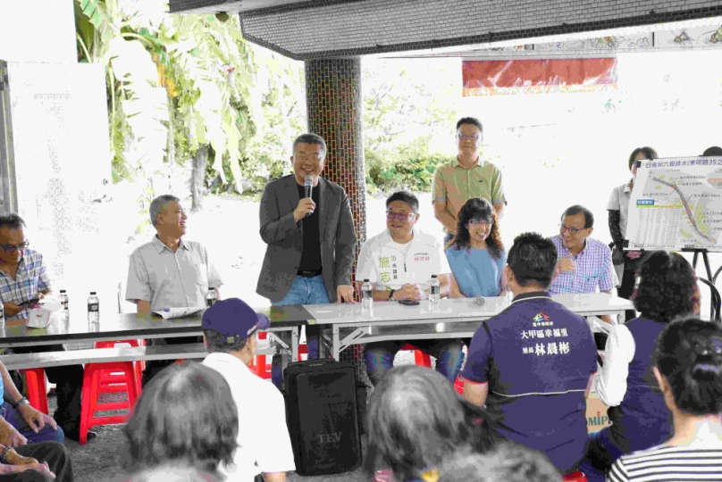 解決農民灌溉缺水問題立委蔡其昌爭取1431萬改善日南圳六股排水
