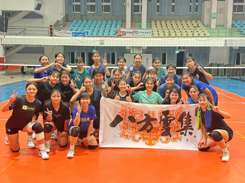 不只挺運動更挺孩子！八方雲集捐5萬元陪北港女排追夢