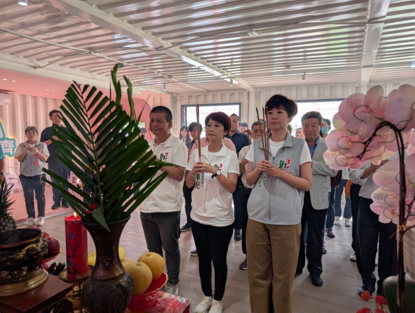 陳亭妃「以美學台南」打造質感選戰空間