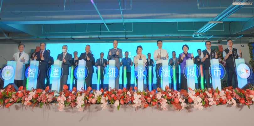 中賓立體停車場正式啟用 建構智匯樞紐 實踐永續城市 臺中市政府攜手中國醫藥大學 打造北區智慧低碳韌性新地標
