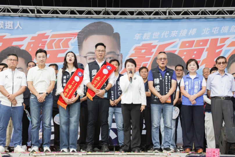 「一天都不用實習！」市議員候選人吳宗學北屯競總盛大成立  盧秀燕、江啟臣、黃健豪、楊瓊瓔齊聚相挺  營造國民黨全壘打必勝氣勢