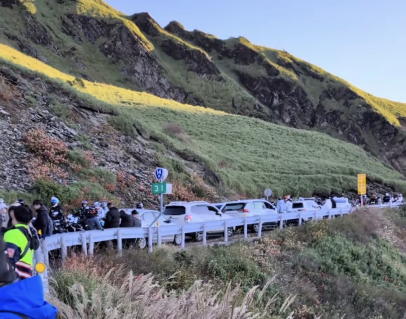 （10）日國慶連假期間，因前往武嶺、清境農場及合歡山違規（圖5仁愛提供）