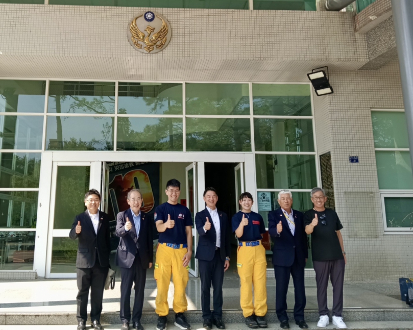 日本天災頻仍   宮崎市議員團專程參訪竹市消防訓練基地   分享防災救災經驗