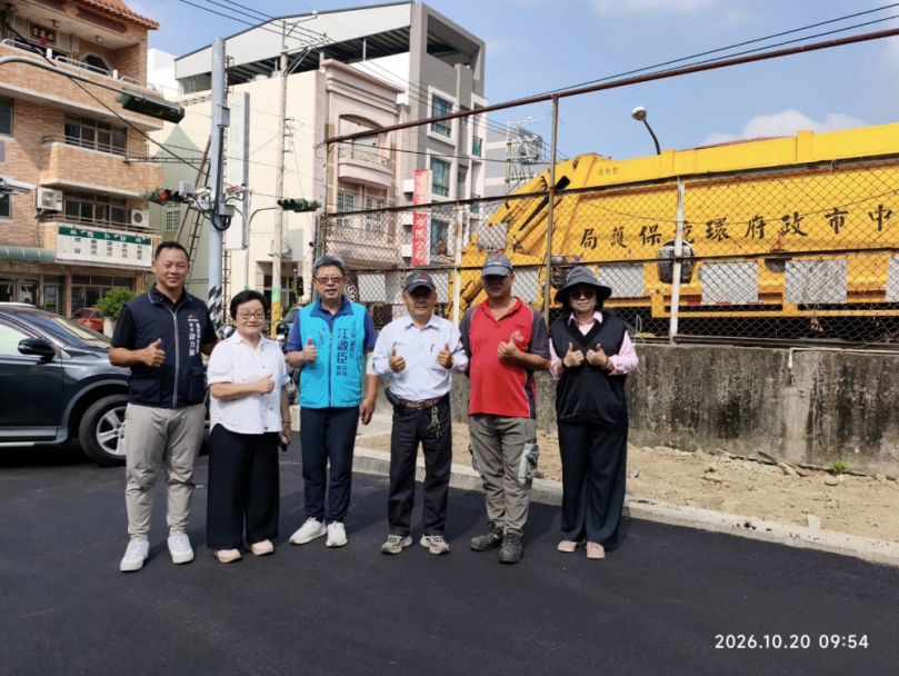 國民黨台中市議員張瀞分協調豐原清潔隊周邊空間改善見成果　夜間倒垃圾將有機車臨停區