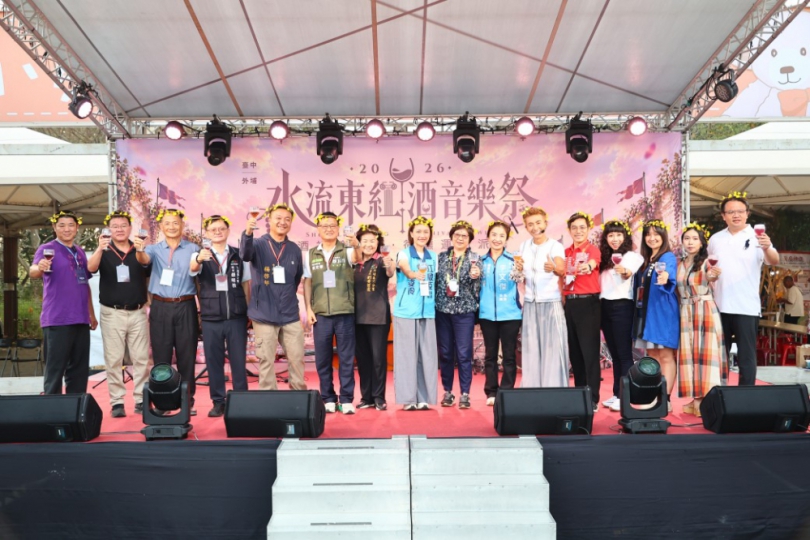 外埔水流東紅酒音樂祭第8年打造「酒神競技場」農村跨界合作打造地酒文化