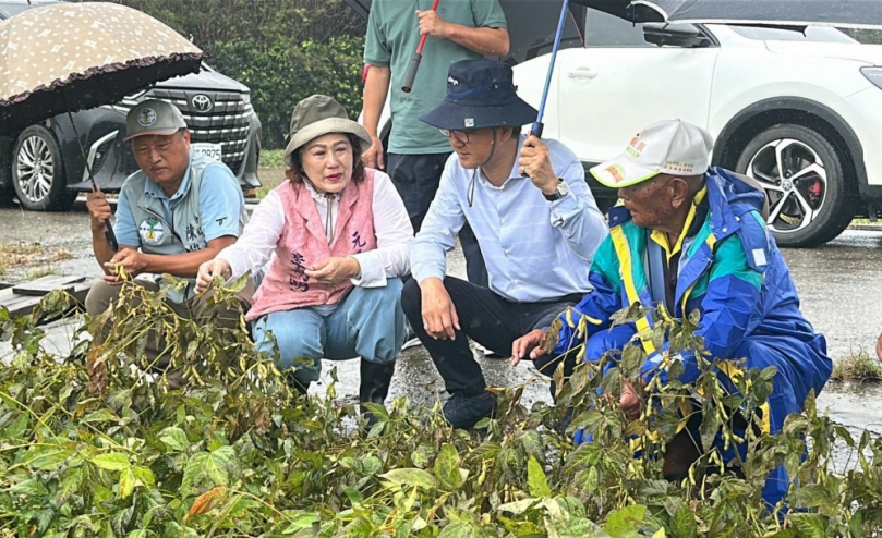 薔琵襲雲林農作受損劉建國邀農政單位會勘　分署長：盡快報部核發救助