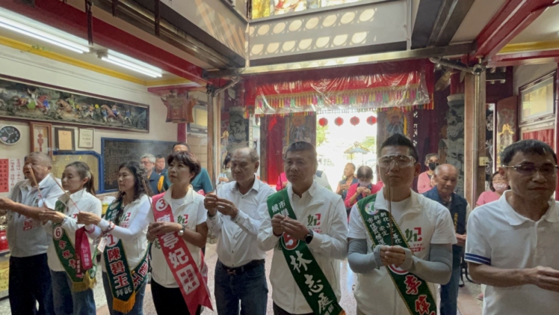 陳亭妃大北門. 大南科一路掃到山區
