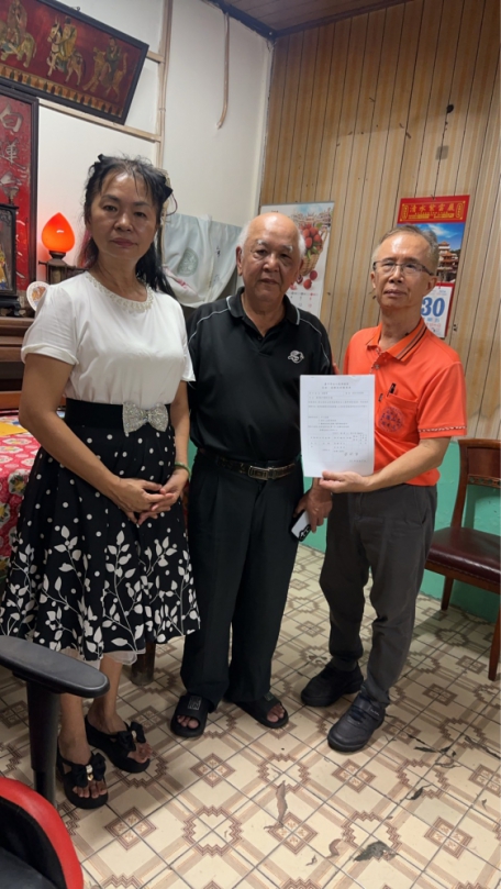 車禍重傷近一年右手嚴重萎縮歷經多次手術清水蔡先生陷困境永心慈善協會二度伸援送暖