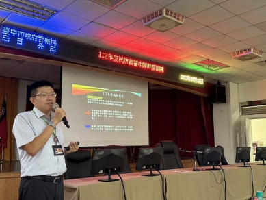 烏日分局辦理民防、義警聯合幹部訓練宣導「萬安46號演習」並加強應變訓練