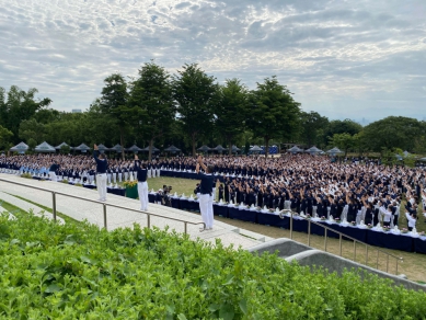 慈濟浴佛大典逾3000人齊聚東大靜思堂  中市民政局長吳世瑋祈願國泰民安