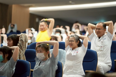 光田醫院用健身、時尚綠飲打造「全人健康派對」