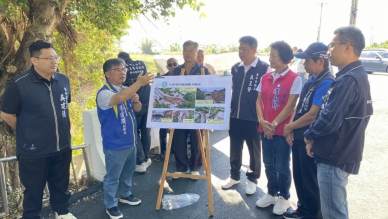 凱米風災沖毀陽明山排水下游護岸   立委楊瓊瓔爭取中央4740萬元復建完工