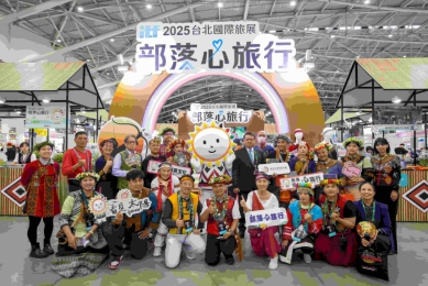 原民會以「部落心旅行」亮相2025台北國際旅展