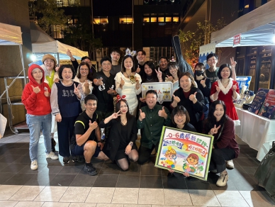 紐約國際教育機構執行長柳懿真攜手   BNI 新竹 A 區元鑽分會    竹科悦揚社區北歐聖誕市集溫馨登場