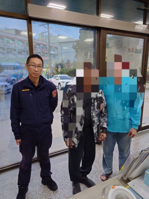 霸王寒流跨年夜清水警分局明秀派出所暖心協助迷失長者平安返家