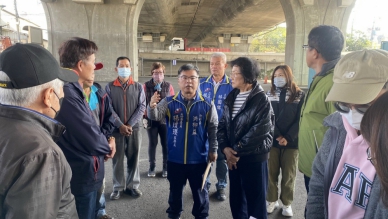 國4橋下環保志工用地保住了  立委楊瓊瓔、台中市議員羅永珍協調限縮範圍有條件續租