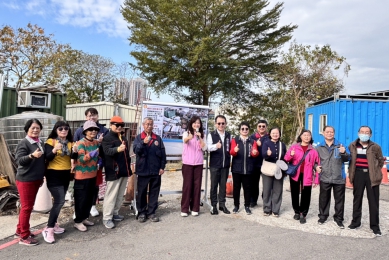 馬卡龍公園停車場出入塞車有解！黃佳恬議員成功爭取開闢道路2480萬