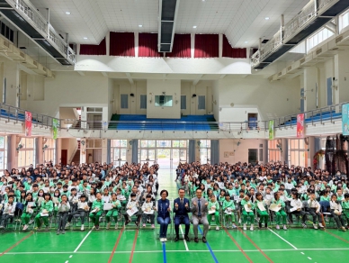 「惠文國小表揚192位「品德之星」　品德為本培養孩子面對未來的能力」