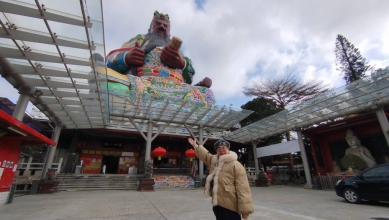 十年一次   新竹市普天宮關帝聖君春節後換新裝