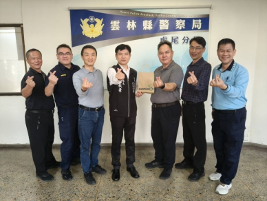 從治安前線到形象舵手　廖俊凱高升警局公關科長