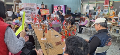 銀髮共學結合宣導　斗南警守護長輩安全