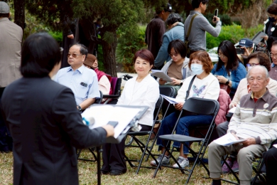 任內8度出席「基督長老教會台中公義行動教會二二八紀念禮拜」 盧秀燕率市府團隊出席致意：讓台灣在團結中前行