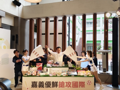 嘉義優鮮進軍東京國際食品展　4月埼玉西武獅主場「嘉義優鮮品牌日」