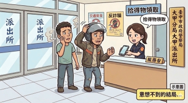 這款「誠實」太過頭！逃逸移工酒駕直衝派出所領手機