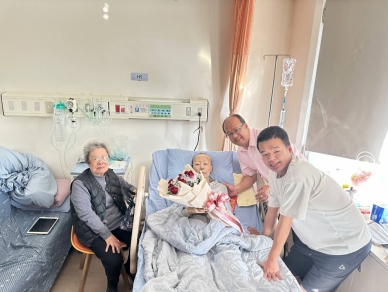 讓愛在生命終章閃耀   52歲乳癌勇士圓滿眼角膜捐贈遺願   以大愛為兩人帶來重見光明希望