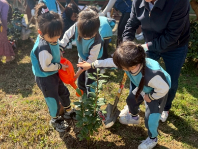 一棵樹的力量，為山林種下未來 參山處三地植樹行動 推動低碳永續觀光