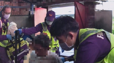 男子疑投資失利險釀憾事   太平警即刻救援挽憾事