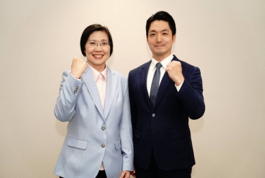 新竹縣初選最後衝刺   蔣萬安二度同框徐欣瑩   肯定科技專業與執行力