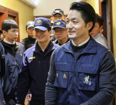 台北市長蔣萬安親臨警局提升士氣待遇也提高