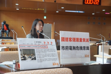水湳轉運中心首波招商流標  台中市議員吳佩芸批中市府報喜不報憂：勿讓重大建設淪為蚊子館