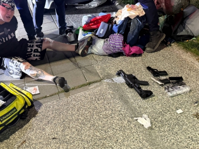 機警攔查追緝逃逸車輛 嘉義市警方成功逮捕毒品及槍械案嫌犯