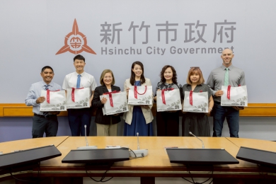 美國庫比蒂諾姊妹市31人來訪   新竹市25個寄宿家庭接待   高虹安盼兩市感情再升溫