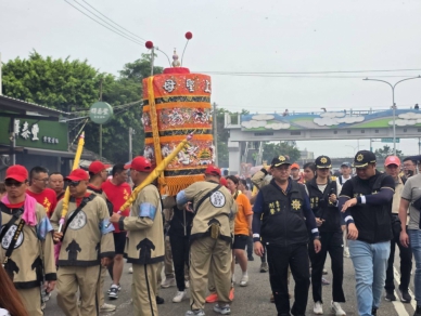 大甲媽回鑾進台中  烏日警實施機動交通管制  行車攻略看這裡